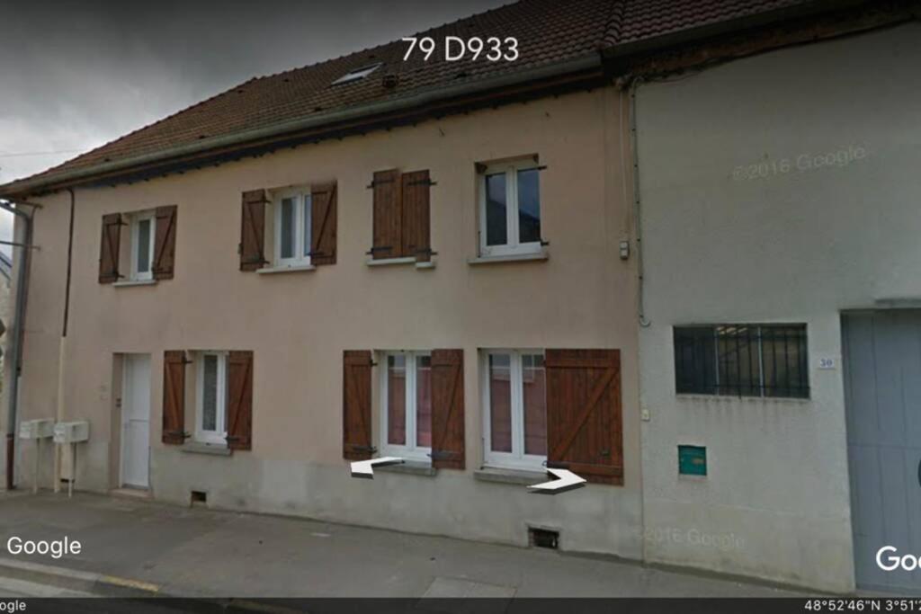 Apartamento Le petit écrin champenois Étoges Exterior foto